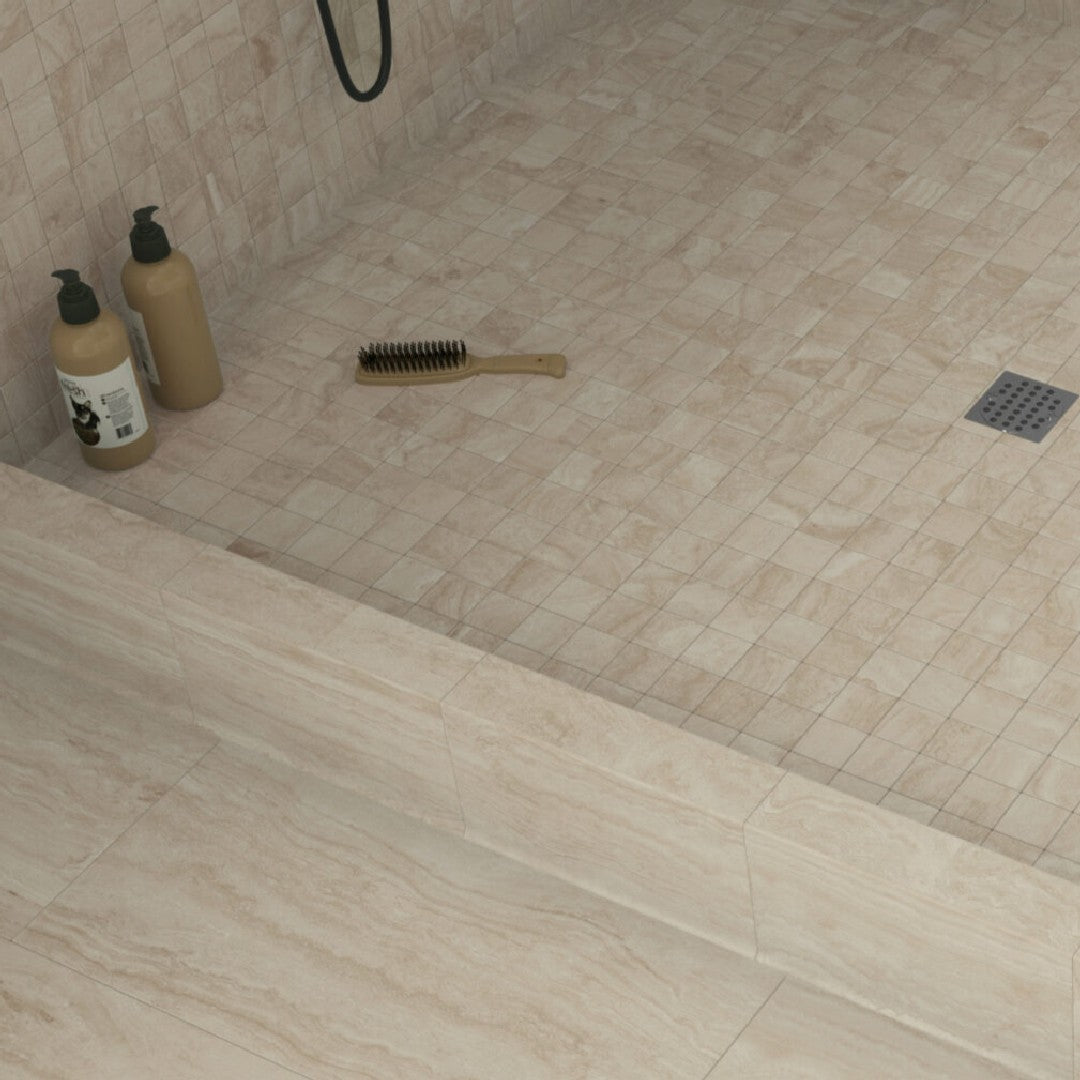 Crossville-12-x-12-Access-Point-Unpolished-Porcelain-2-Mosaic-Travertine-Sand
