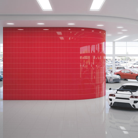 Crossville-3-x-12-Swatches-Glossy-Ceramic-Wall-Tile-Lipstick-Red