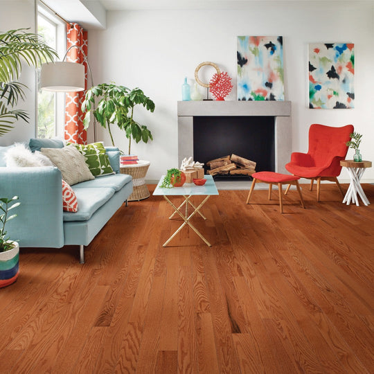 Crossville-2.25-Disston-High-Gloss-Solid-Hardwood-Strip-Oak-Butterscotch