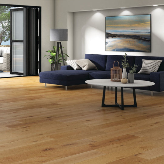Crossville-7.5-Glenmora-Low-Gloss-&-Wire-Brushed-Engineered-Hardwood-Plank-White-Oak-Barrel-Race