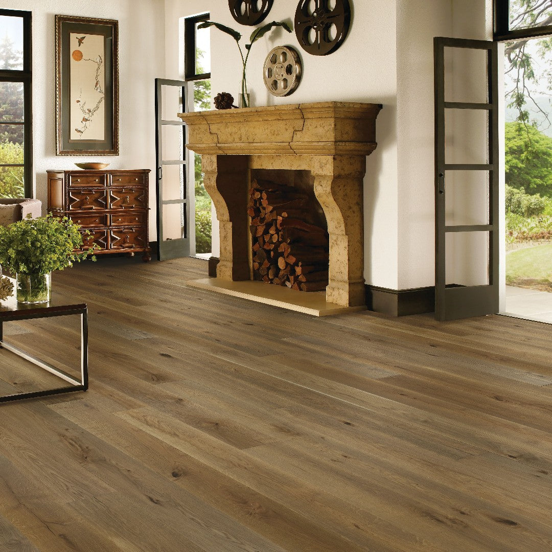Crossville-9-Glenmora-Low-Gloss-&-Wire-Brushed-Engineered-Hardwood-Plank-White-Oak-Deep-Forest