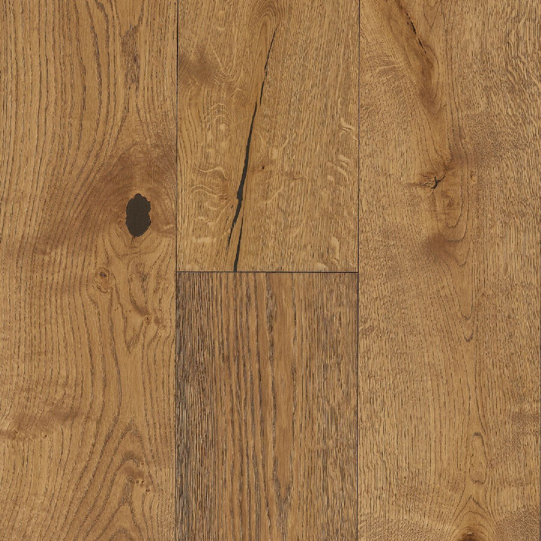 Crossville 9" Glenmora Low Gloss & Wire Brushed Engineered Hardwood Plank