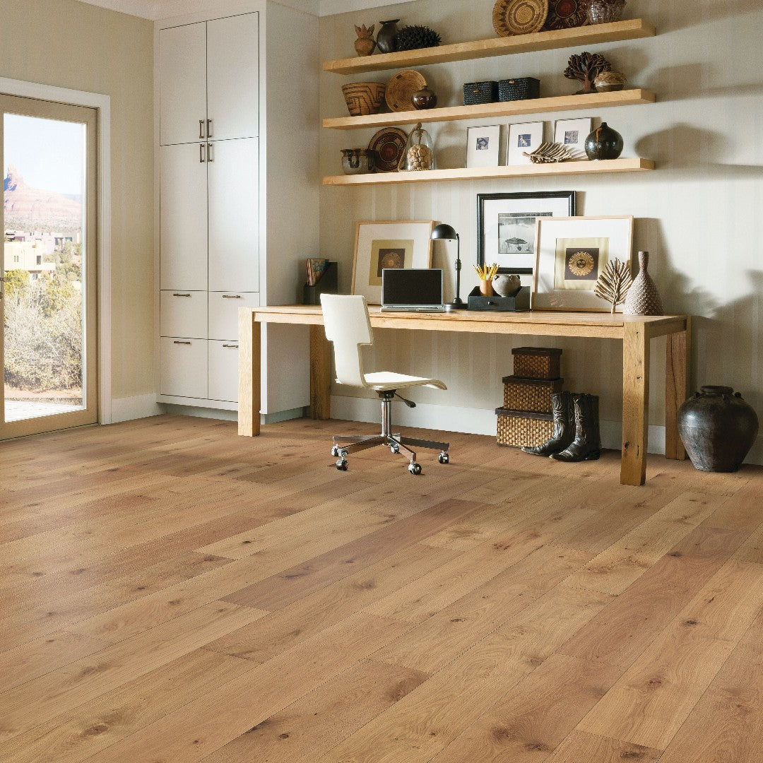 Crossville-7.25-Goodman-Low-Gloss-&-Wire-Brushed-Engineered-Hardwood-Plank-White-Oak-Ginger