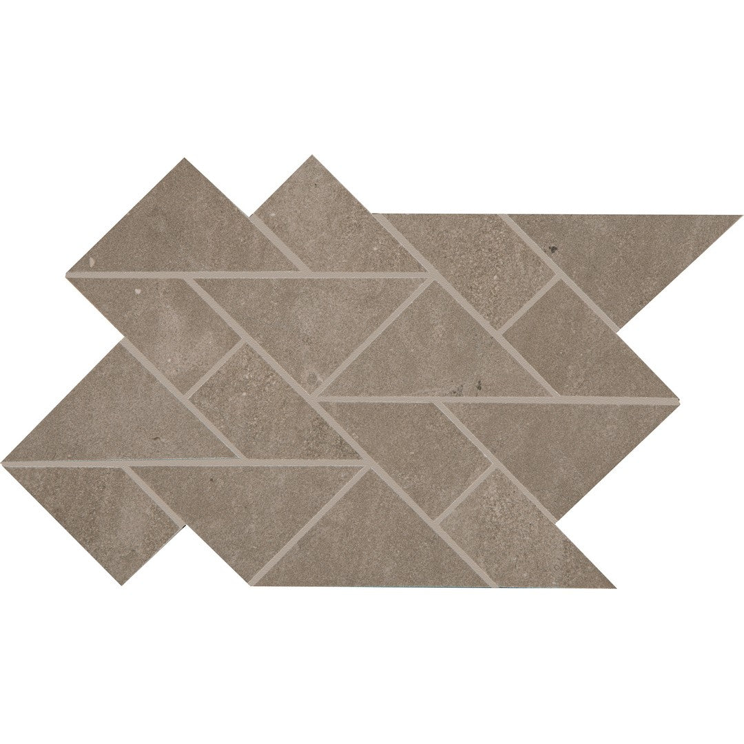 Crossville 8.5" x 14.6" Portugal Unpolished Multi-Shaped Porcelain Mosaic