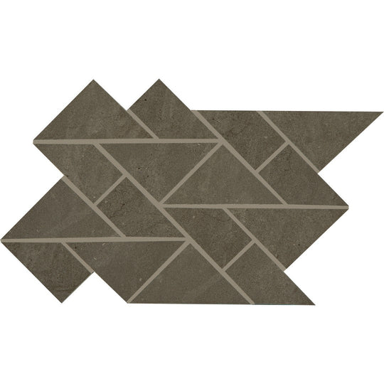 Crossville 8.5" x 14.6" Portugal Unpolished Multi-Shaped Porcelain Mosaic