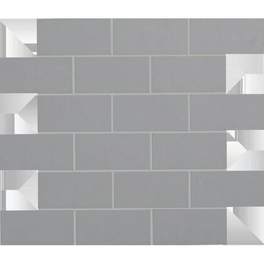 Crossville 11.69" x 13.66" Retroactive 2.0 Unpolished Porcelain 2x4" Mosaic