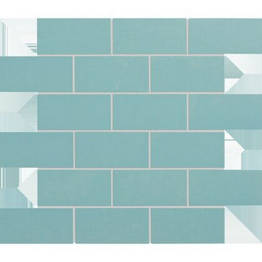 Crossville 11.69" x 13.66" Retroactive 2.0 Unpolished Porcelain 2x4" Mosaic