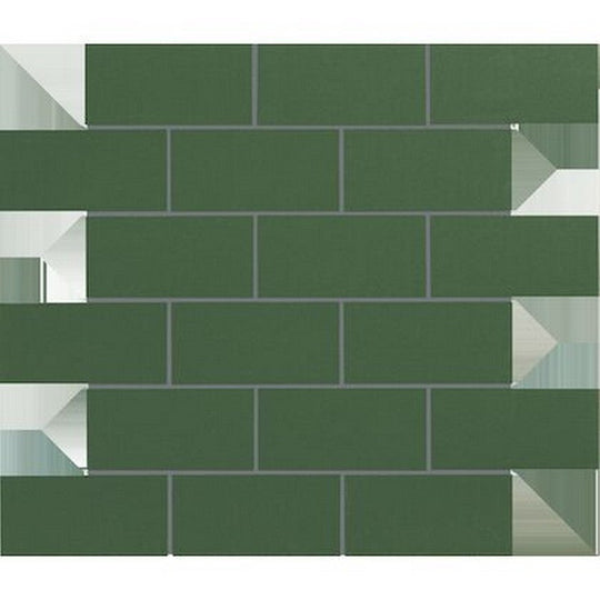Crossville 11.69" x 13.66" Retroactive 2.0 Unpolished Porcelain 2x4" Mosaic