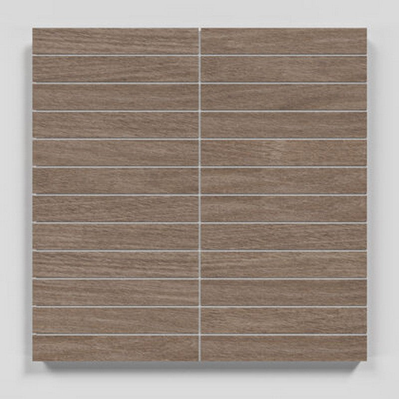 Crossville 12" x 11" Rural Retreat Unpolished Porcelain Mosaic