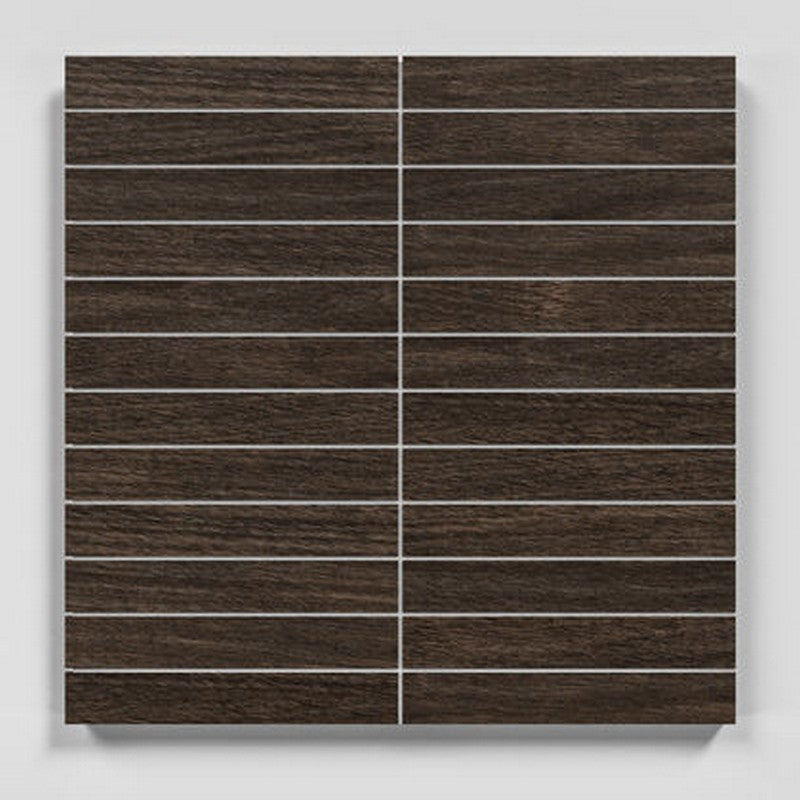 Crossville 12" x 11" Rural Retreat Unpolished Porcelain Mosaic