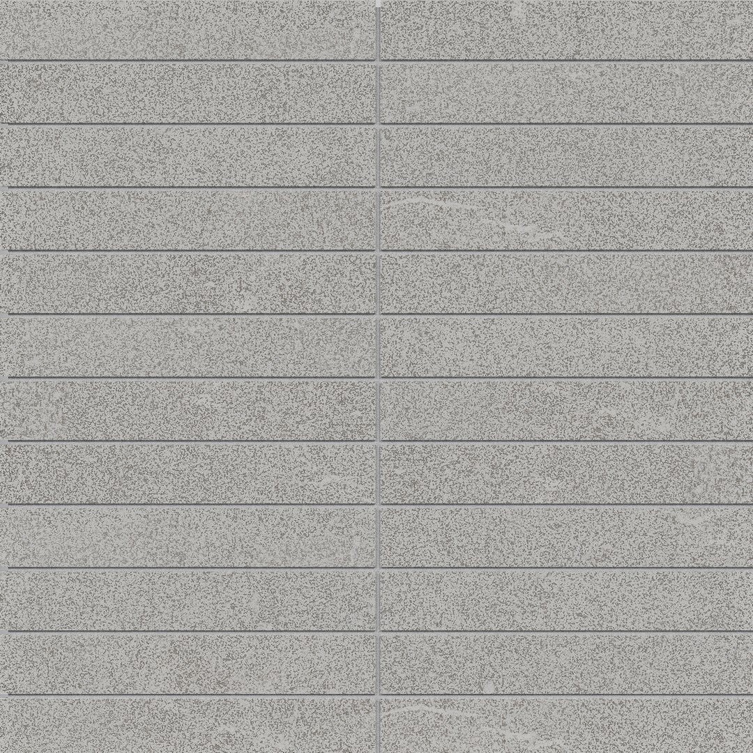 Crossville 11" x 12" Sociale Feather Soft 1x6" Stacked Porcelain Mosaic