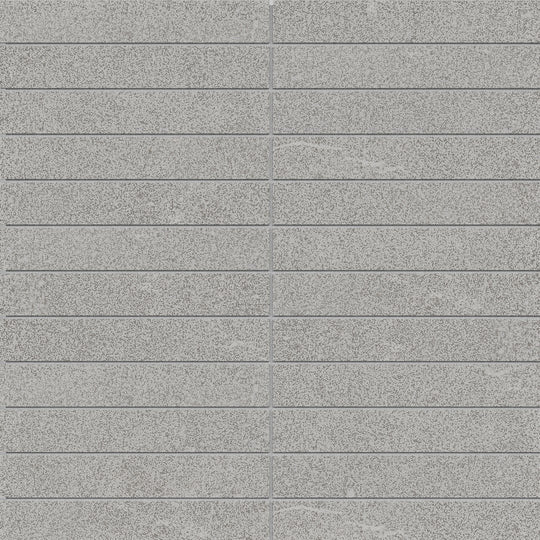 Crossville 11" x 12" Sociale Feather Soft 1x6" Stacked Porcelain Mosaic