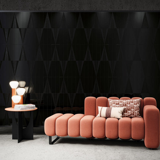 Crossville-3-x-12-Snippet-Gloss-&-Matte-Ceramic-Wall-Tile-Coal-Left