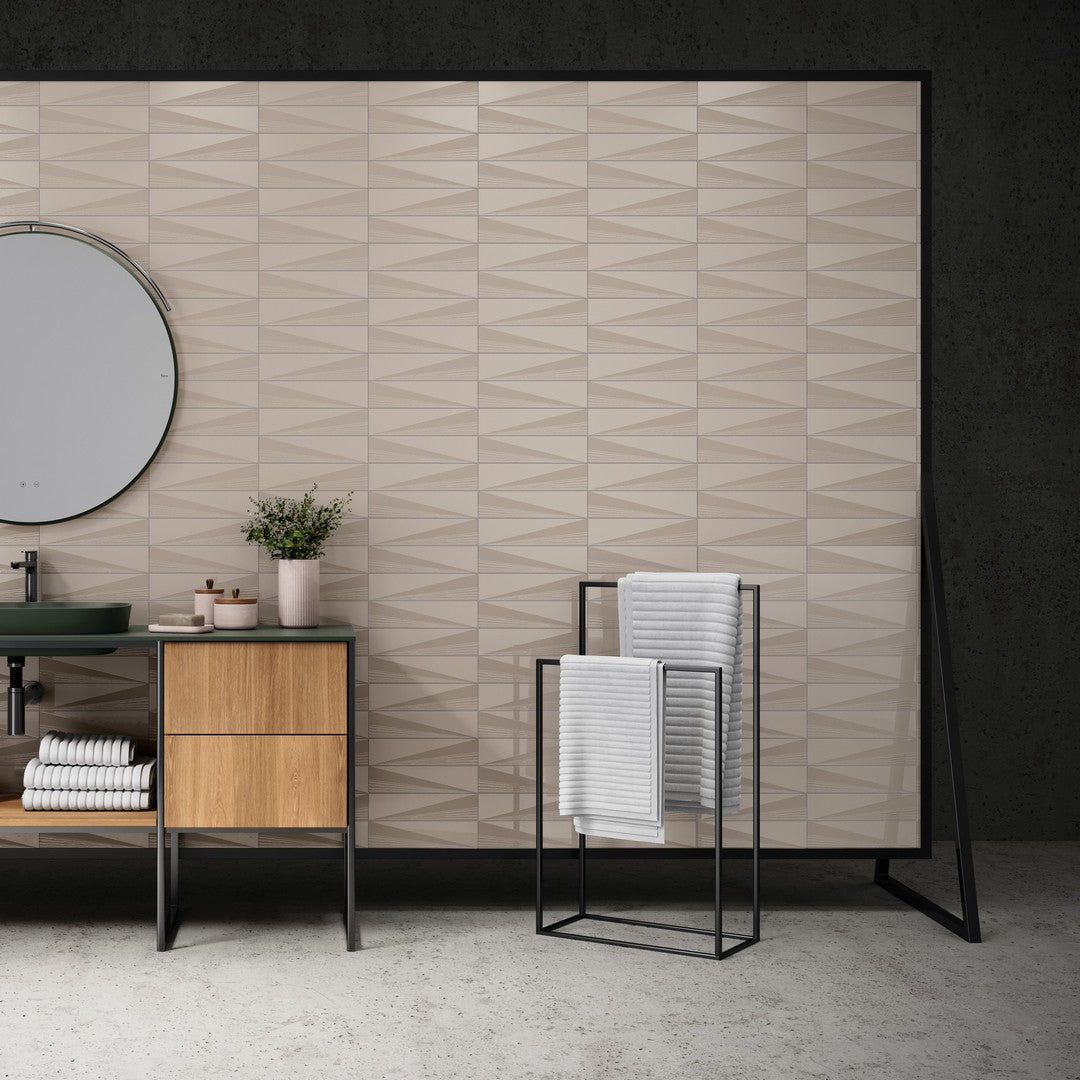 Crossville-3-x-12-Snippet-Gloss-&-Matte-Ceramic-Wall-Tile-Warm-Silver-Left