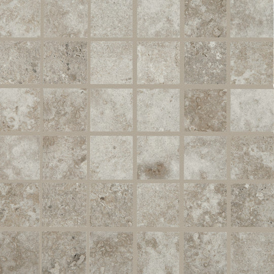 Crossville 12" x 12" Stone Fiction Unpolished Porcelain 2" Mosaic