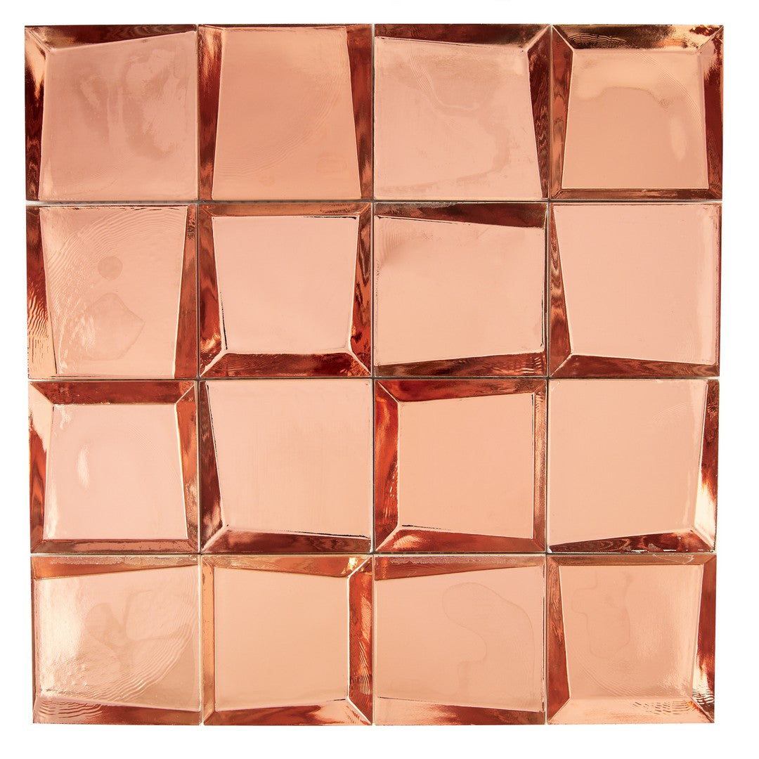 Crossville 12" x 12" Sideview Glass Polished Glass 3" Mosaic