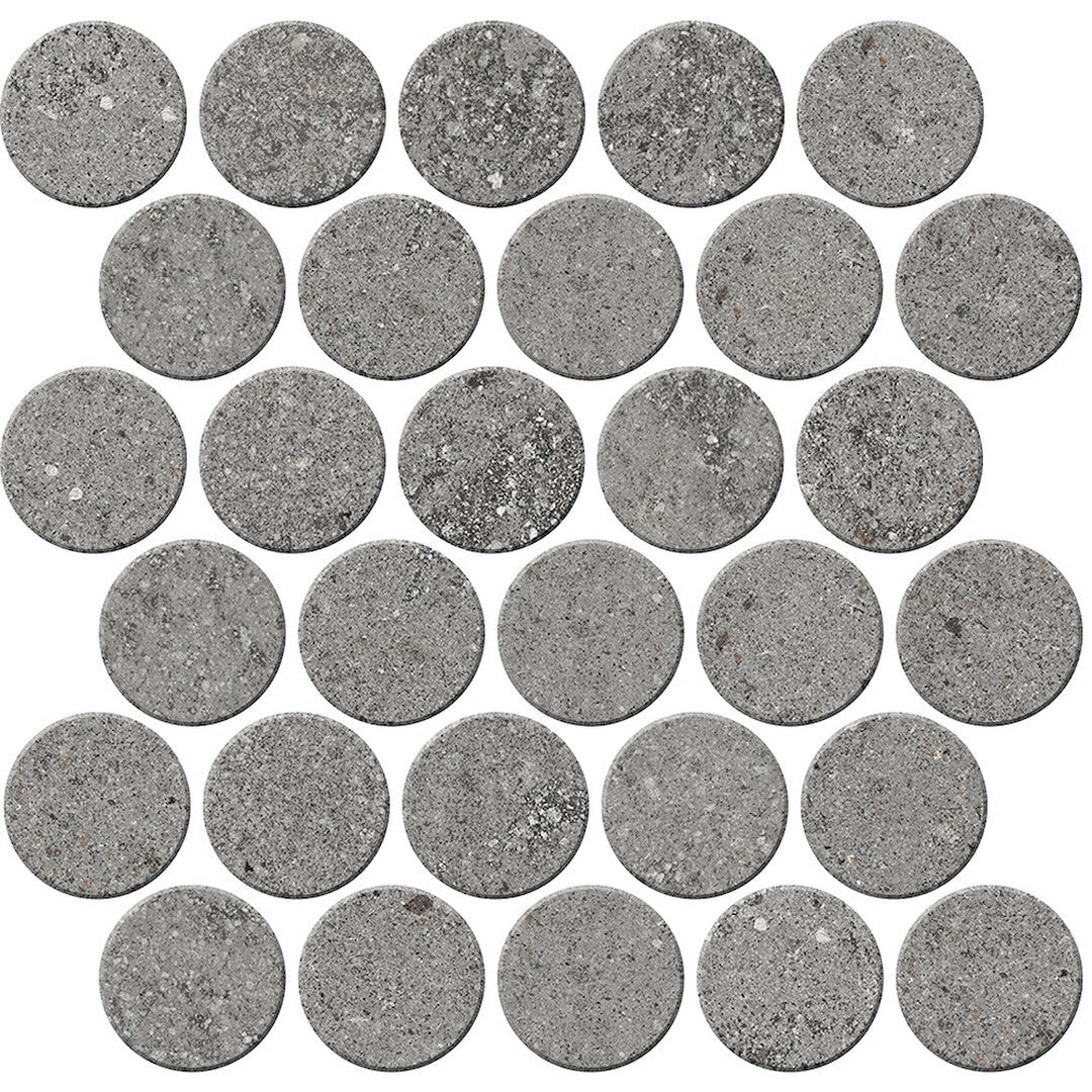 Crossville 14" x 14" Trajectory Unpolished Circle Porcelain Mosaic