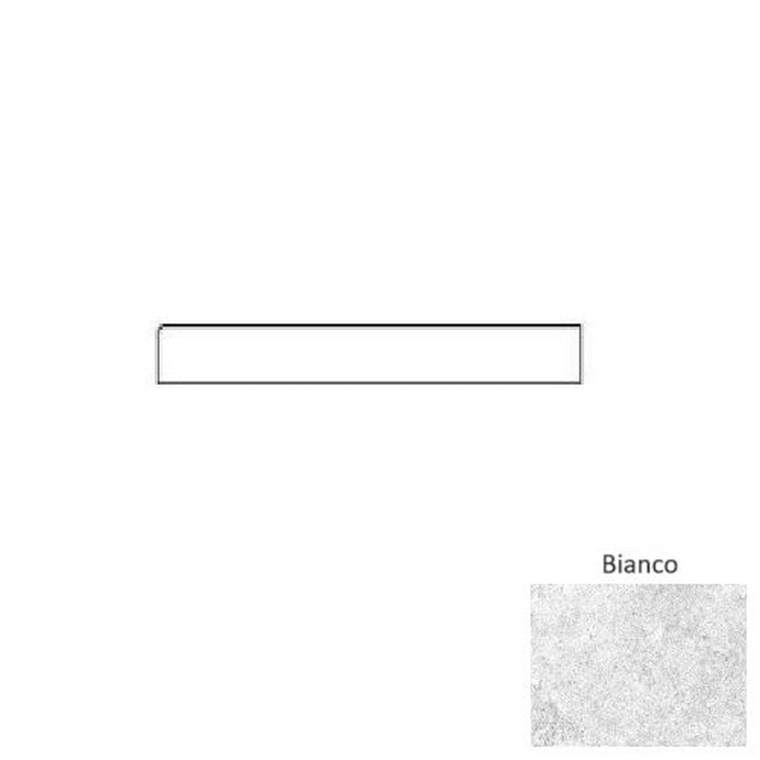 Tesoro 3" x 24" Fratto Rectified Matte Porcelain Bullnose