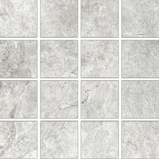 Tesoro 12" x 12" Fratto Rectified Matte Porcelain 3" Mosaic