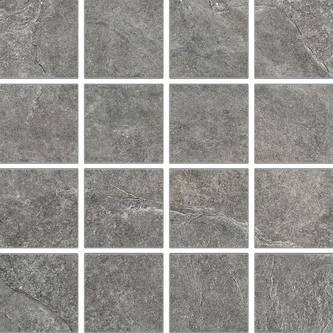 Tesoro 12" x 12" Fratto Rectified Matte Porcelain 3" Mosaic