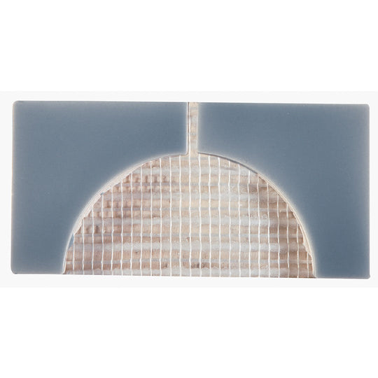 Crossville 3" x 6" Cursive Gloss Ceramic 2" Corner Mosaic