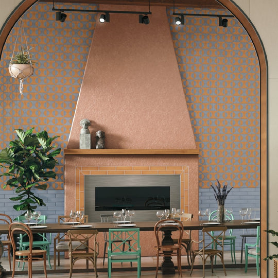 Crossville-2-x-4-Cursive-Gloss-Ceramic-Demilune-Mosaic-Rose-Gold