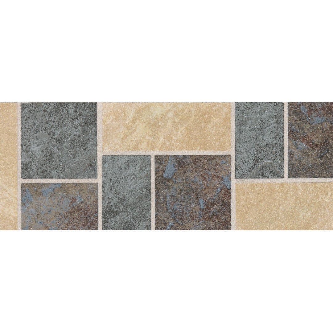 Daltile-Continental-Slate-4-x-12-Matte-Ceramic-Deco-Border-Floor-Tile-Gold-|-Blue-|-Grey