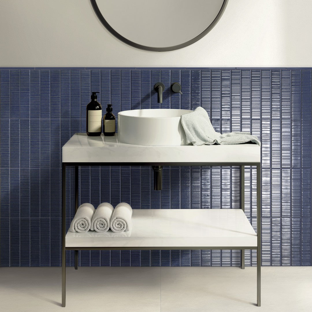 Tesoro-2-x-9-Vibrant-Pressed-Glossy-Porcelain-Tile-Blu