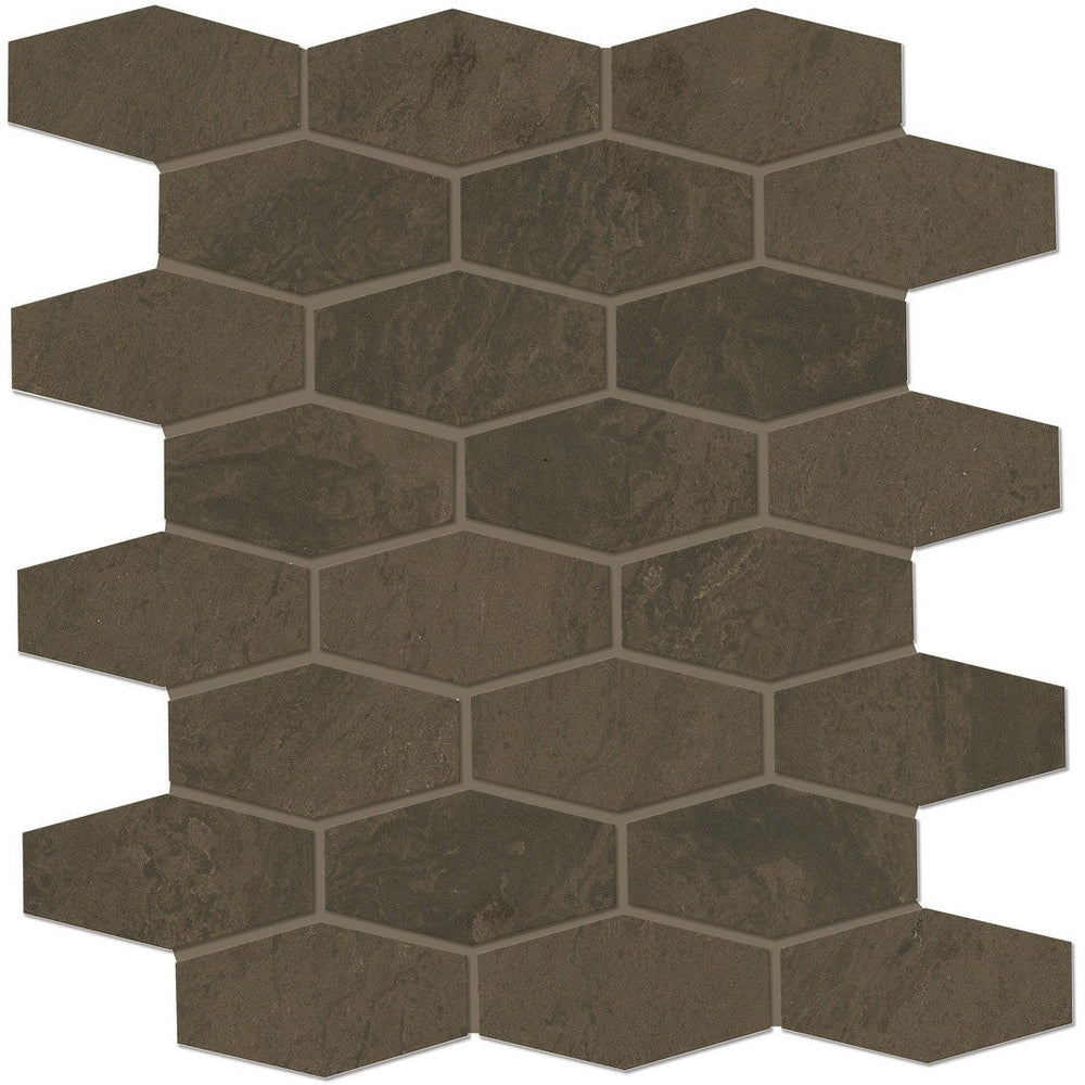 Marazzi Classentino Marble 2" x 3" Matte Linear Hexagon Mosaic