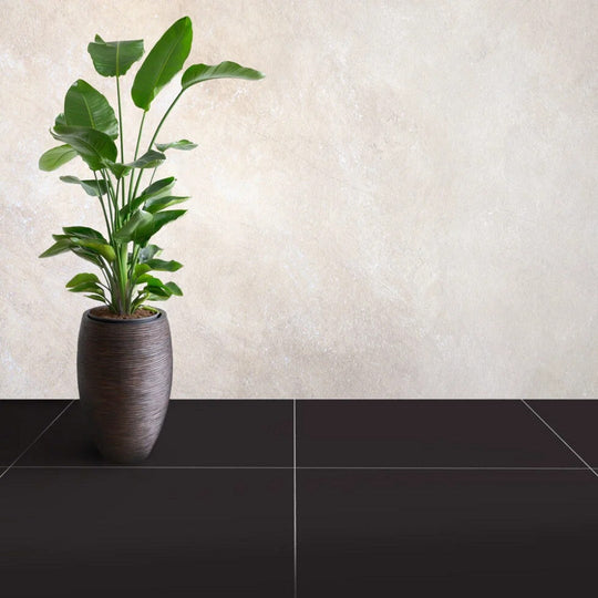 CommodiTile-Pure-24"-x-24"-Rectified-Matte-Porcelain-Floor-Tile-Jet-Black-Matte
