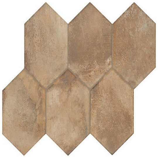 Marazzi 8" x 9" Cotto Revival Matte Porcelain Hexagon Tile