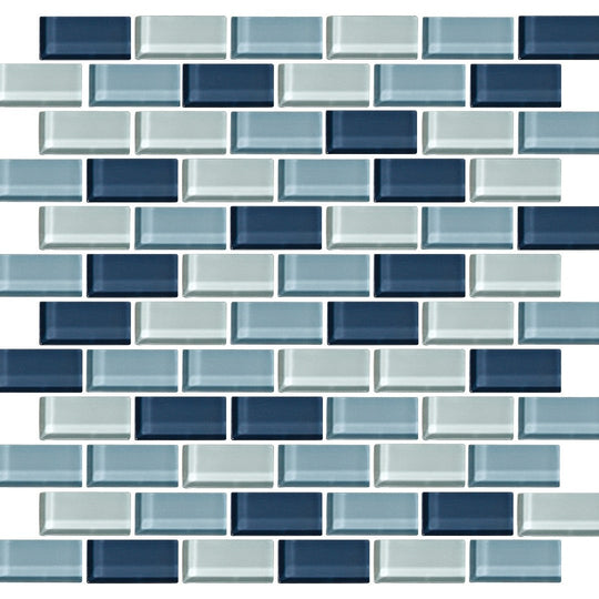 Daltile-Color-Wave-13-x-14-Glossy-Glass-2x1-Brick-joint-Mosaic-Winter-Blues