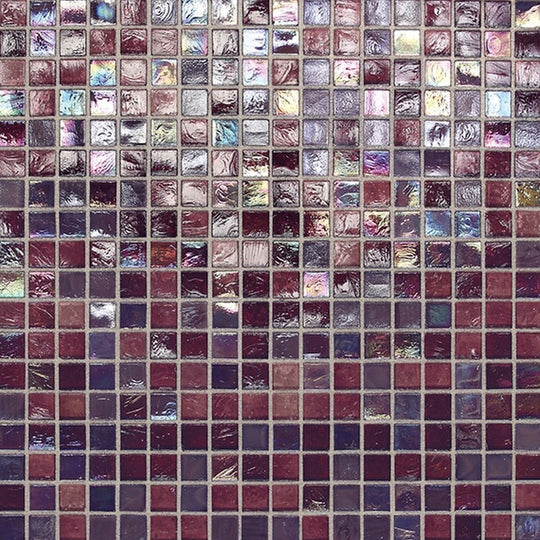 Daltile City Lights 12" x 12" Glossy Glass 1.5" Straight Joint Mosaic