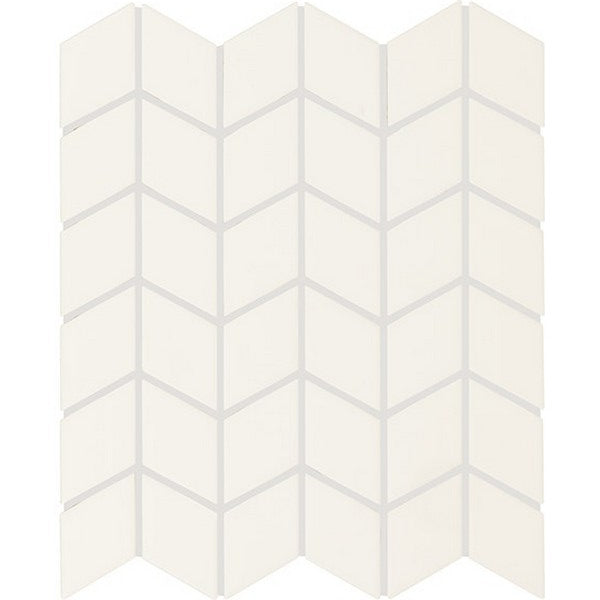 Daltile Colorwheel Retro 2" x 3" Chevron Matte Mosaic