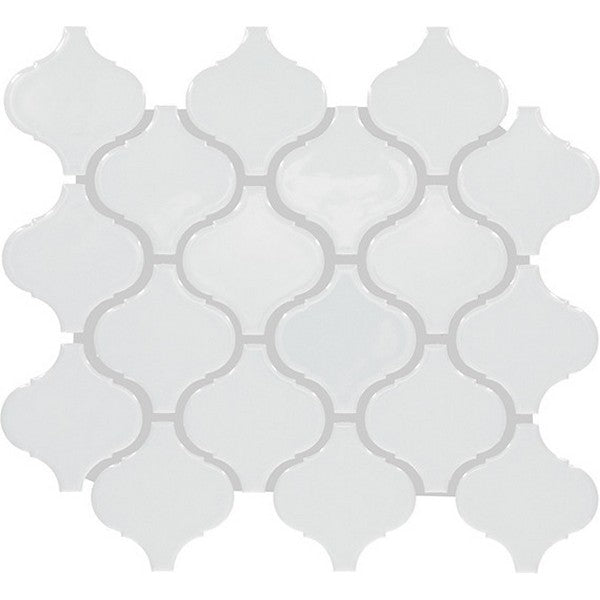 Daltile Colorwheel Retro 3" x 3" Arabesque Glossy Mosaic