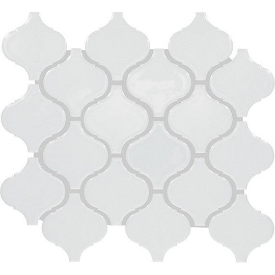 Daltile Colorwheel Retro 3" x 3" Arabesque Glossy Mosaic