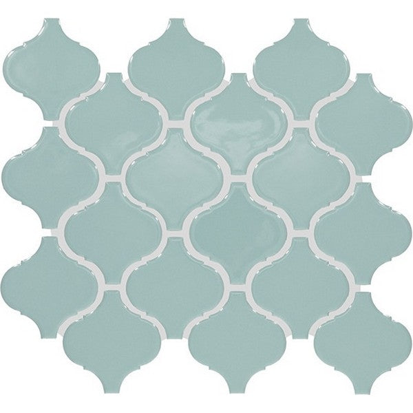 Daltile Colorwheel Retro 3" x 3" Arabesque Glossy Mosaic