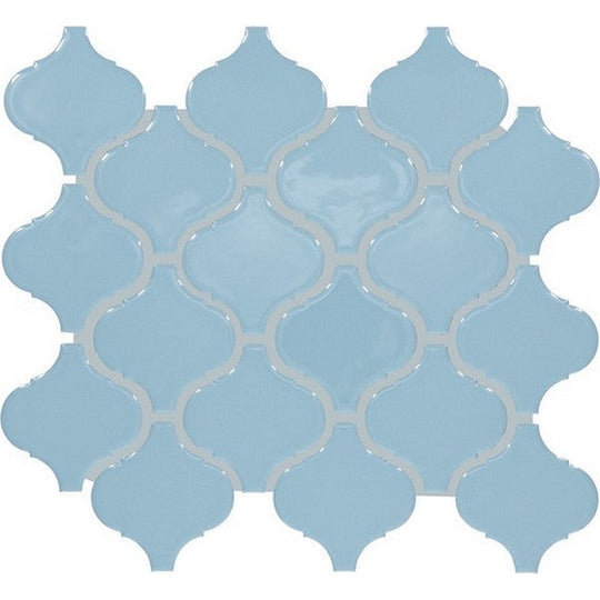 Daltile Colorwheel Retro 3" x 3" Arabesque Glossy Mosaic