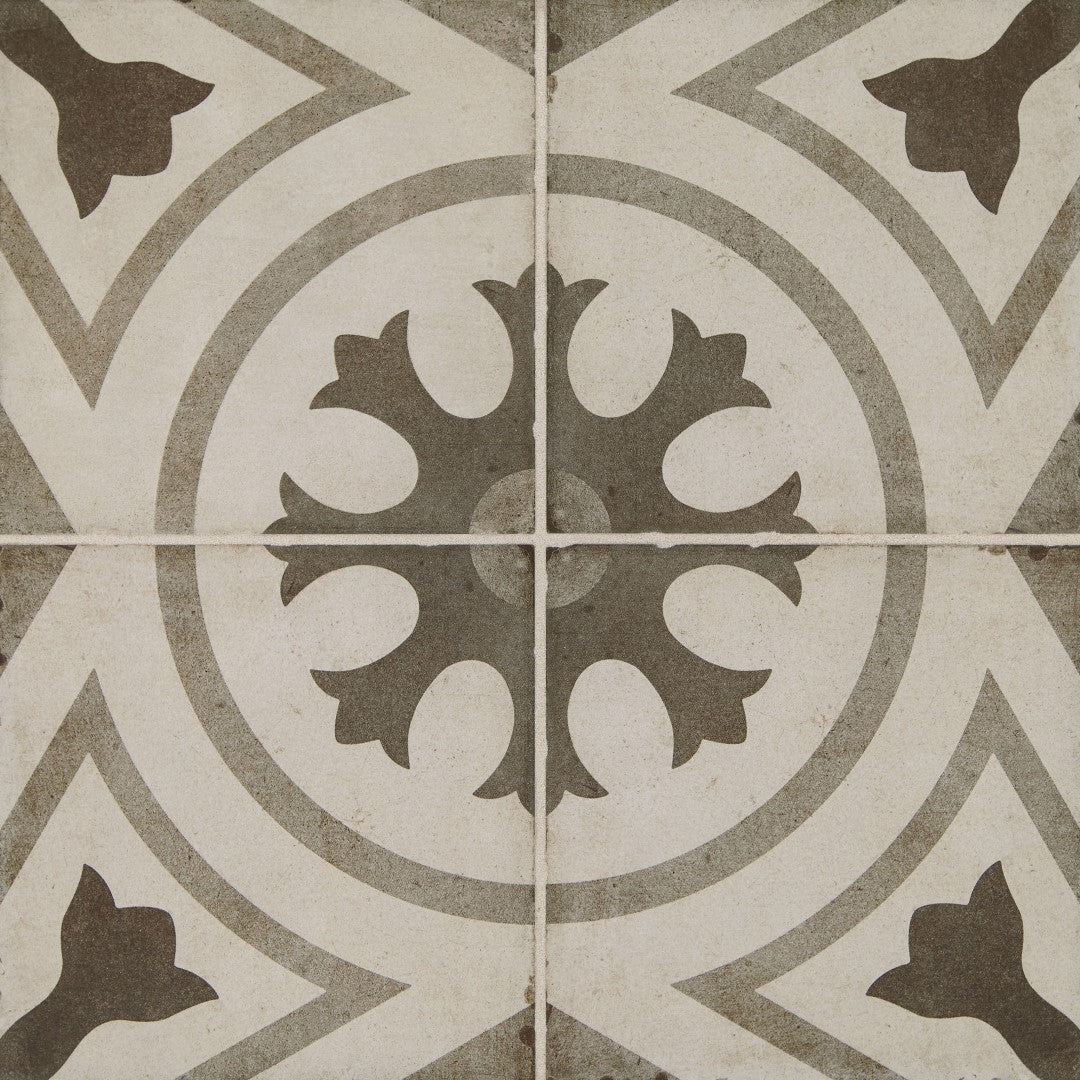 Daltile-Quartetto-8-x-8-Matte-Porcelain-Circol-Deco-Floor-Tile-Cool-Circolo