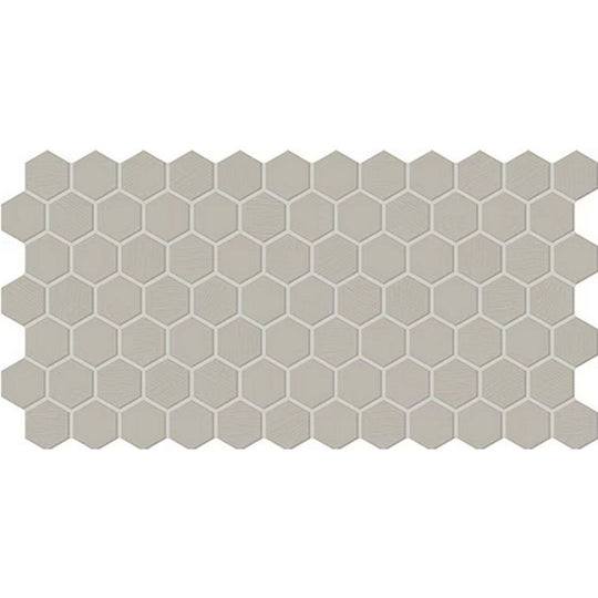 Daltile-Keystones-12-x-24-Matte-Porcelain-2-Hexagon-Mosaic-Desert-Gray