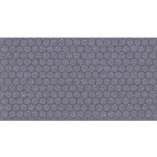 Daltile-Keystones-12-x-21-Matte-Porcelain-1-Hexagon-Mosaic-Deep-Purple