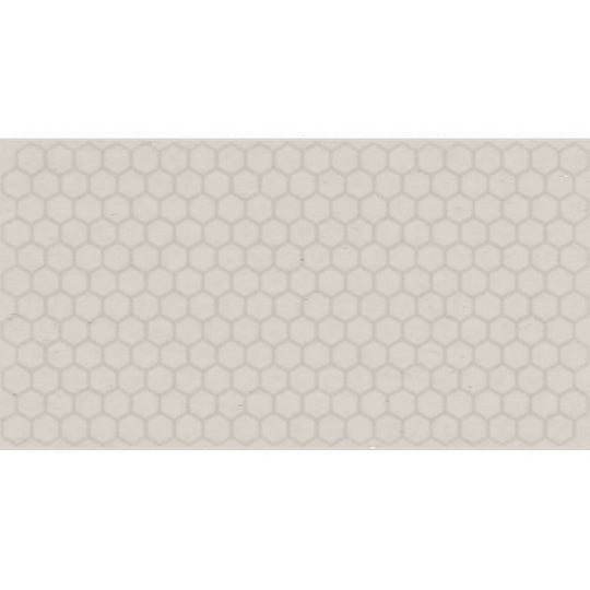 Daltile-Keystones-12-x-21-Matte-Porcelain-1-Hexagon-Mosaic-Moonshine