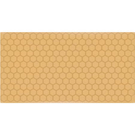 Daltile-Keystones-12-x-21-Matte-Porcelain-1-Hexagon-Mosaic-Mustard