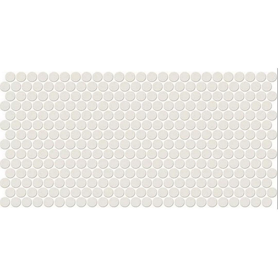 Daltile-Keystones-10-x-22-Matte-Porcelain-1-Penny-Rounds-Mosaic-Biscuit