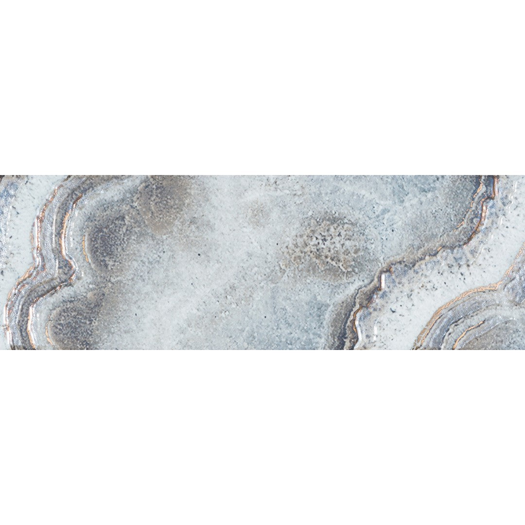 Tesoro 12" x 36" Agatha Pressed Glossy Ceramic Tile