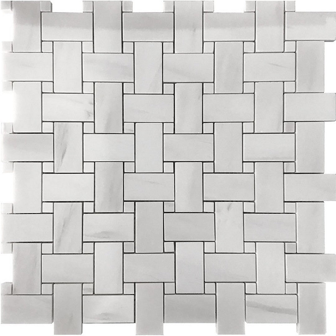 MiR Dc Metro 12" x 12" Polished Natural Stone 3.25" Mosaic
