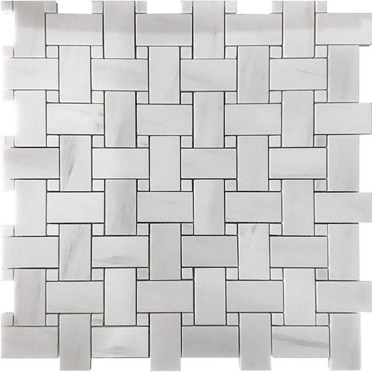 MiR Dc Metro 12" x 12" Polished Natural Stone 3.25" Mosaic