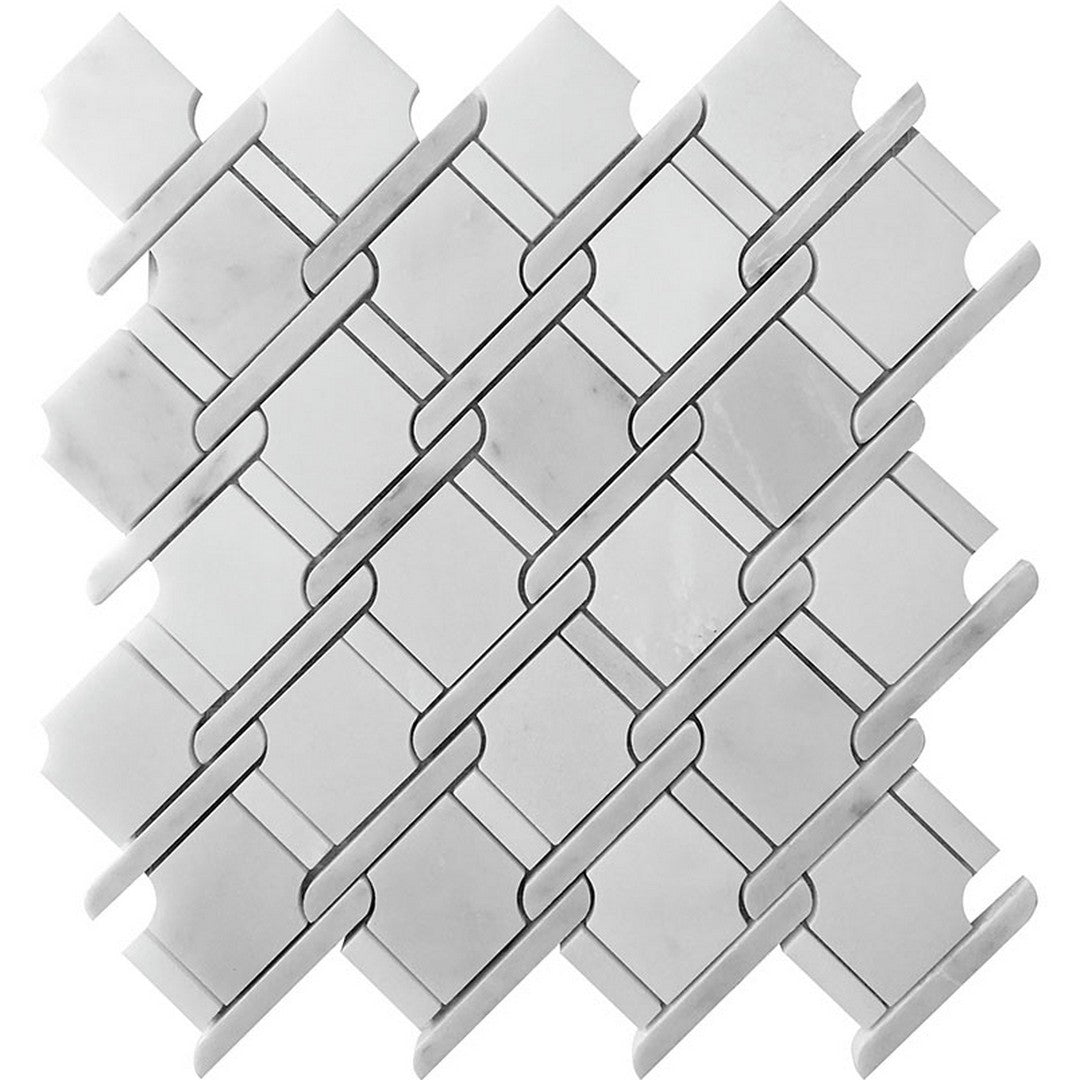 MiR DC Metro 11" x 12.2" Natural Stone Mosaic Polished