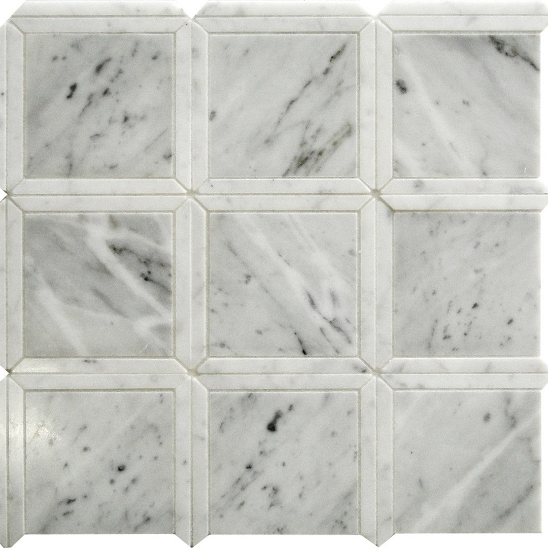 MiR Dc Metro 12" x 12" Polished Natural Stone 3.25" Mosaic