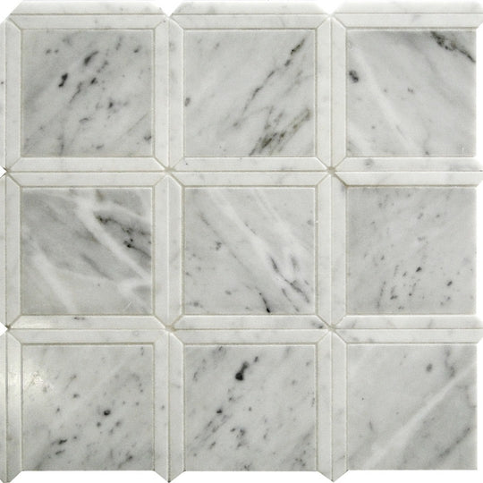 MiR Dc Metro 12" x 12" Polished Natural Stone 3.25" Mosaic